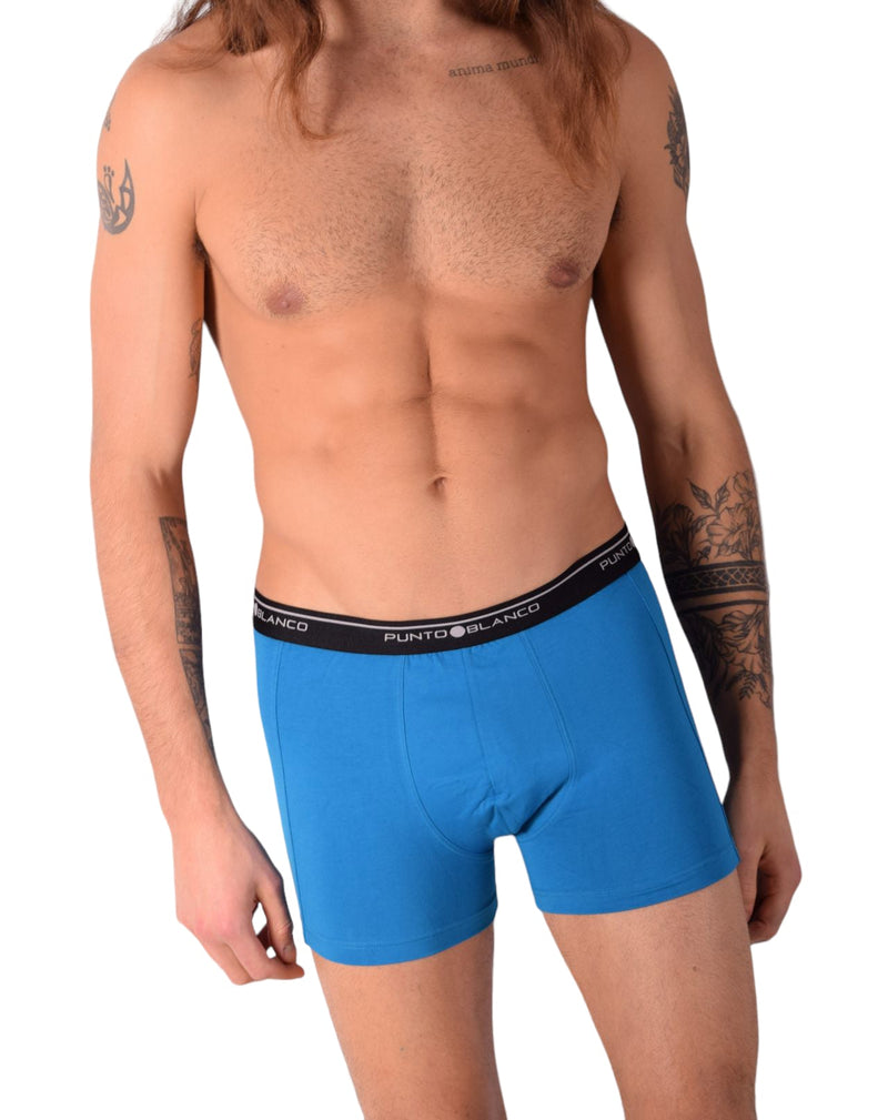 Small Punto Blanco Basics Short Boxer Blue 53438 Pu88