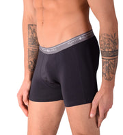 Small Punto Blanco Basics Short Boxer Dark Grey 53438 Pu301