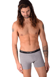 Small Punto Blanco Basics Short Boxer Grey 53438 Pu127