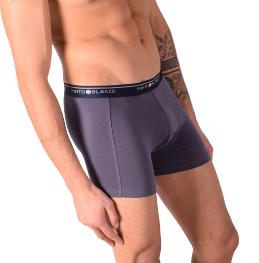 SMALL Punto Blanco Basics Short Boxer Grey 53438 Pu311