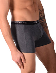 SMALL Punto Blanco Basics Short Boxer Grey 53438 Pu63