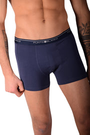 SMALL Punto Blanco Basics Short Boxer Navy 53438 Pu14