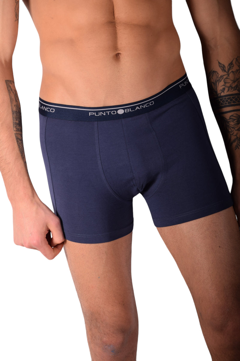 SMALL Punto Blanco Basics Short Boxer Navy 53438 Pu14
