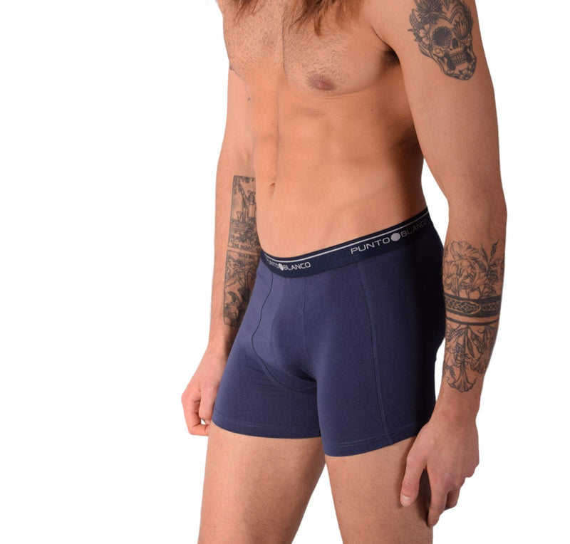 SMALL Punto Blanco Basics Short Boxer Navy 53438 Pu145