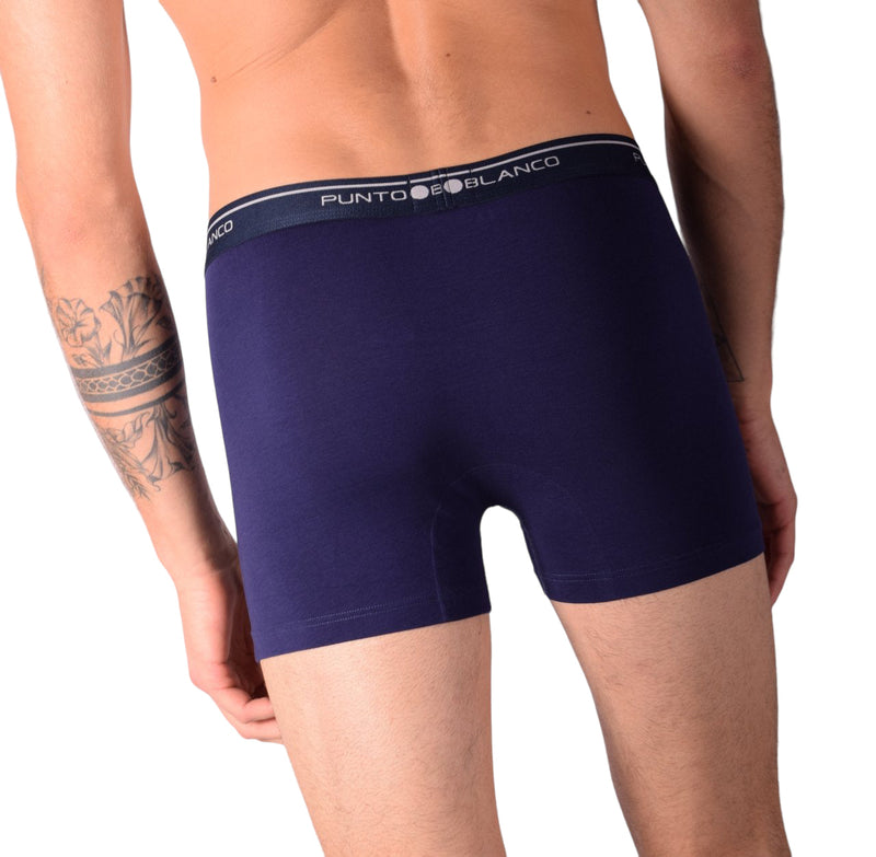 SMALL Punto Blanco Basics Short Boxer Navy 53438 Pu5