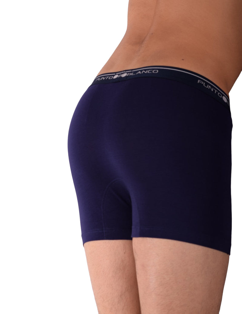 SMALL Punto Blanco Basics Short Boxer Navy 53438 Pu51