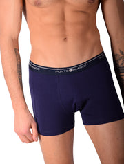 SMALL Punto Blanco Basics Short Boxer Navy 53438 Pu56