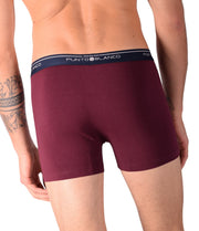SMALL Punto Blanco Basics Short Boxer Wine 53438 Pu373