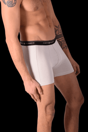 Small PUNTO BLANCO Cotton Stretch Boxer Basix White 53129 TAB 29