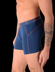 Small Punto Blanco Signature Boxer 33131 BLUE 17