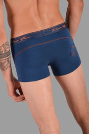 Small Punto Blanco Signature SHORT Boxer 33131B BLUE 14