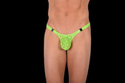 SMALL SMU Detachable Thong Lime MX21 341516