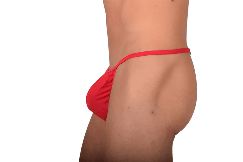 SMALL SMU Hot String Red Ruby color stones MX10 1005764