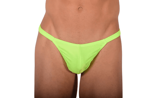 Small SMU Swim Tanning Wear Thong Lime SX 1006111