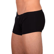SMALL SMU Tanning Walking around sheer Black Boxer MX19 339772