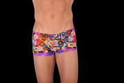 SMALL SMU Walking around sheer Multi - Color Boxer MX21 341522