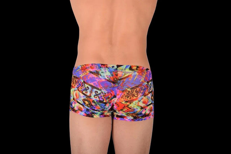 SMALL SMU Walking around sheer Multi - Color Boxer MX21 341523
