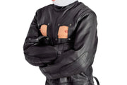 SMU Aviator Straight jacket Triple A Selected Leather black
