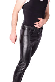 SMU back to front Zip Quick Access Cow Hide Lined Pants 29/31w CH30