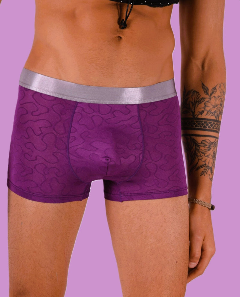 SMU Boxer Sheer Skin Molding Hipster Purple 100715 H621