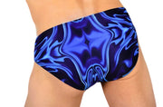 SMU Briefs Catch - Me Mini Brief Blue - Mix Speedo Cut 01903 H263