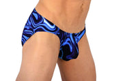 SMU Briefs Catch - Me Mini Brief Blue - Mix Speedo Cut 01903 H261