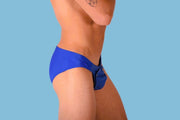 SMU Briefs Rave PeekaBoo With Removable Leather Pouch Royal Brief H76
