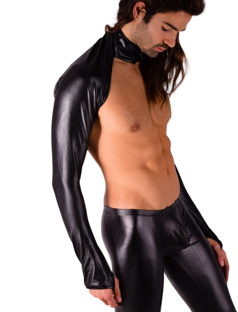 SMU Crop Top Leather - Look Spandex Bolero 11760 SX113