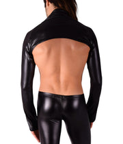 SMU Crop Top Leather - Look Spandex Bolero 11760 SX114