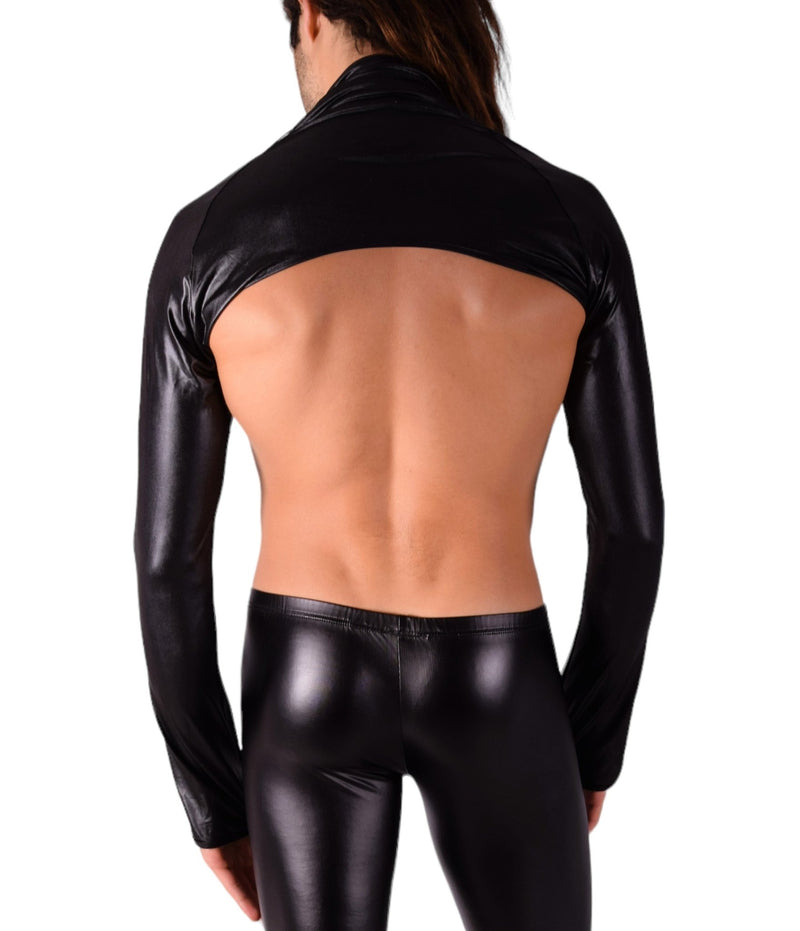 SMU Crop Top Leather - Look Spandex Bolero 11760 SX114