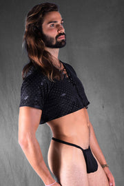 SMU Dare Tiny Tanning G-String Black D-100614 40A