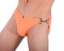 SMU Detachable Swim-Brief  Snug Pouch Swimwear Orange MX7