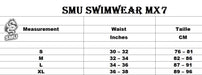 SMU Detachable Swim-Brief Snug Pouch Swimwear White MX7