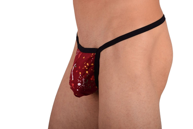 SMU G - String Splash Tiny Wine D - 100614 MX86