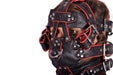 SMU Im Yours Men Leather Heavy duty Red head gear 2