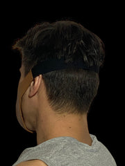 SMU Leather Mask Unisex Top Quality Canadian Leather Tan 1050 23