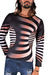 SMU Limited Long Sleeves Shirt 3D Effect Black-Copper 32441 B