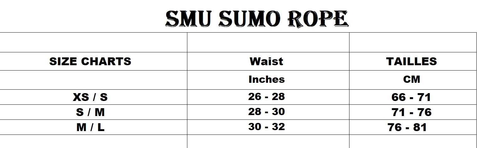 SMU Sumo Rope Thongs  BLACK 4828 MX6