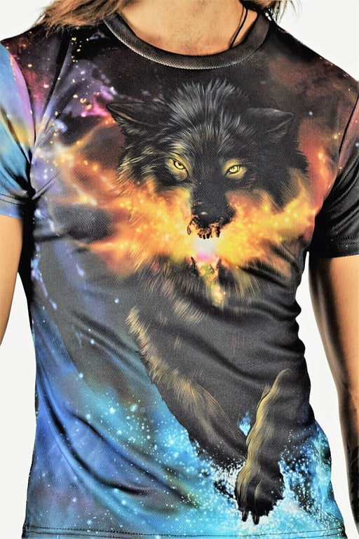 SMU Limited T-Shirt Night Sky Magical Wolf Mystical Shirts