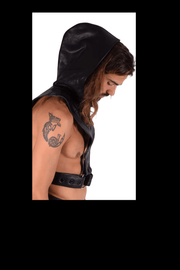 SMU Marcus Black Top Hooded Harness Adjust Small to XL 19735 MX103