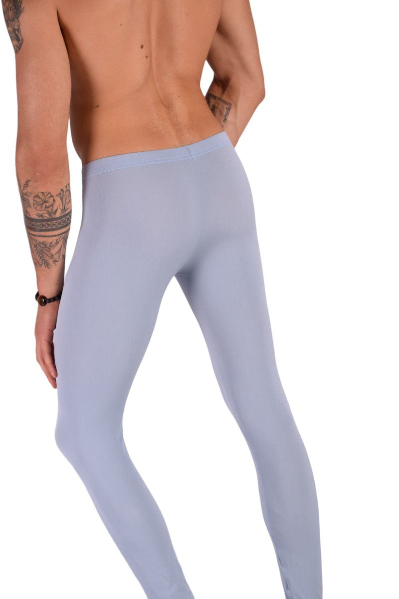 SMU Mens Legging Tight Fit Smoothie Blue S/M 12569 MX85