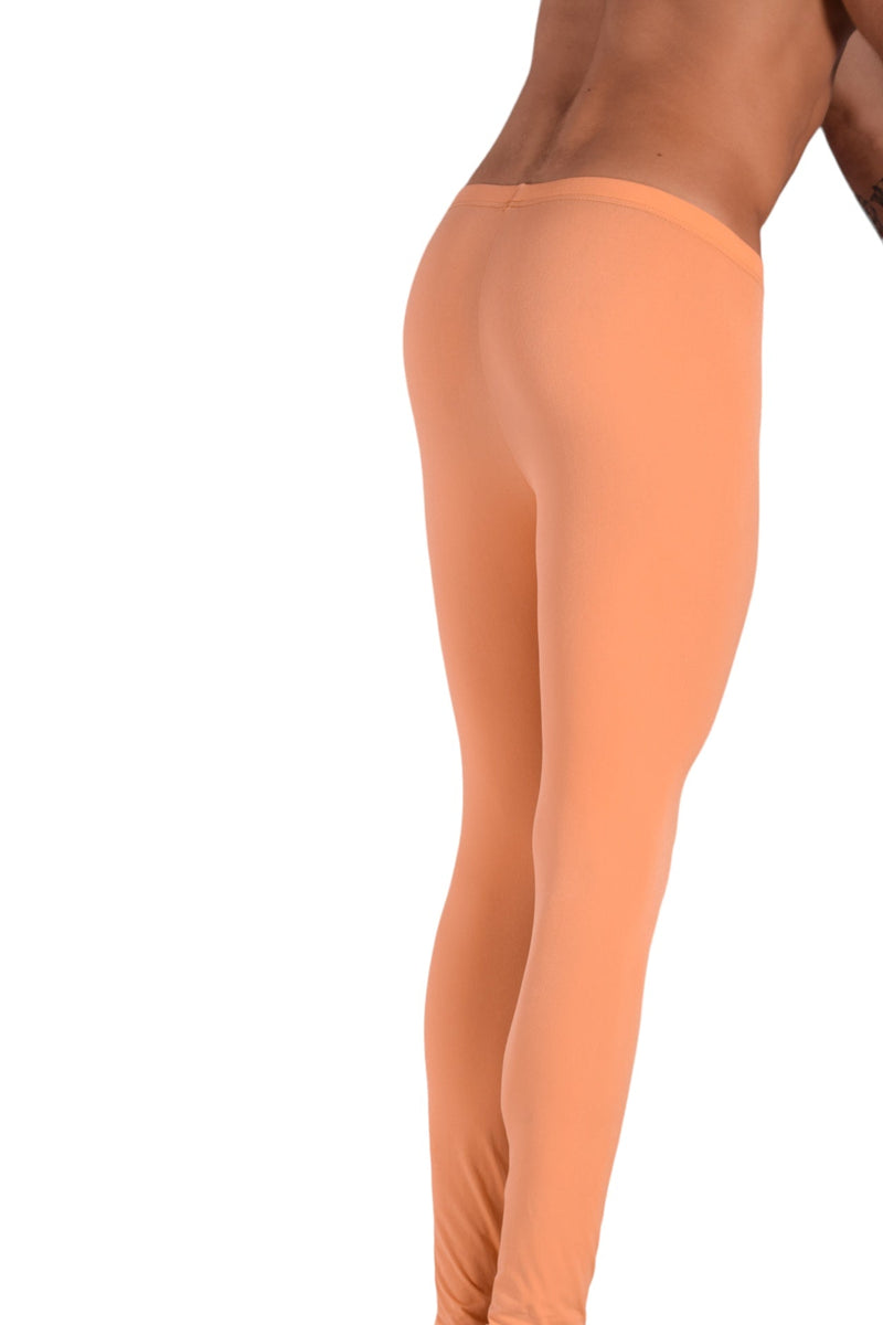 SMU Mens Legging Tight Fit Smoothie Orange S/M 12566 MX84