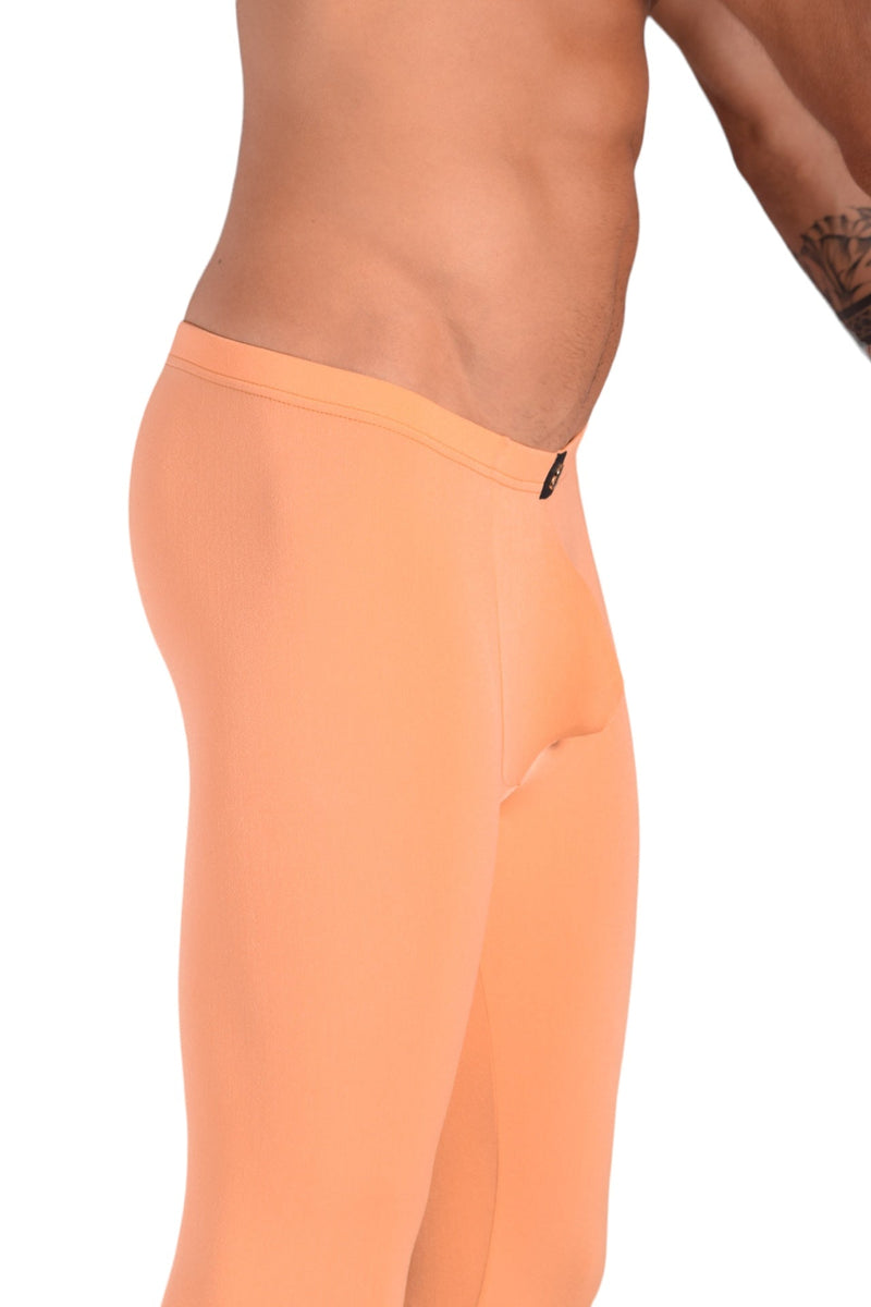 SMU Mens Legging Tight Fit Smoothie Orange S/M 12566 MX83