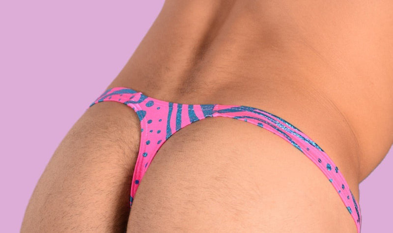 SMU Mens Underwear Snap Thong 33247 MX116