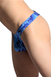 SMU Proud Swim Tanning Thong Turquoise Mix P01204-H32