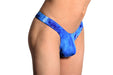 SMU Proud Swim Tanning Thong Turquoise Mix P01204-H32