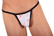 SMU Splash Tiny G-String White D-100614 8