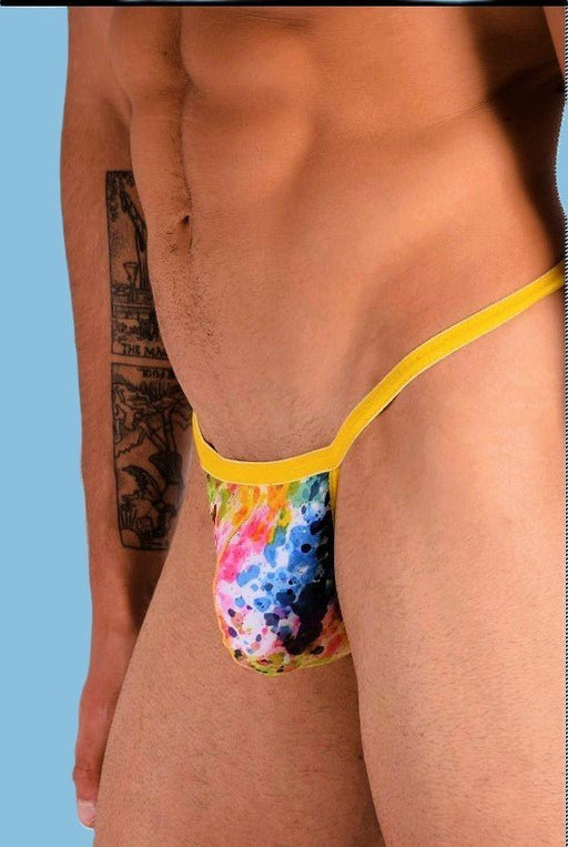 SMU Splash Tiny Men's G - String Multicolor P01014 H041