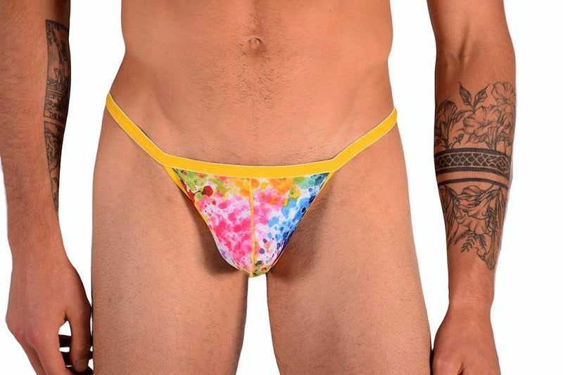 SMU Splash Tiny Men's G - String Multicolor P01014 H043