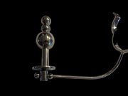 SMU Stainless Multifunction Male Chastity Cage With Back Hook + P - Ring T25